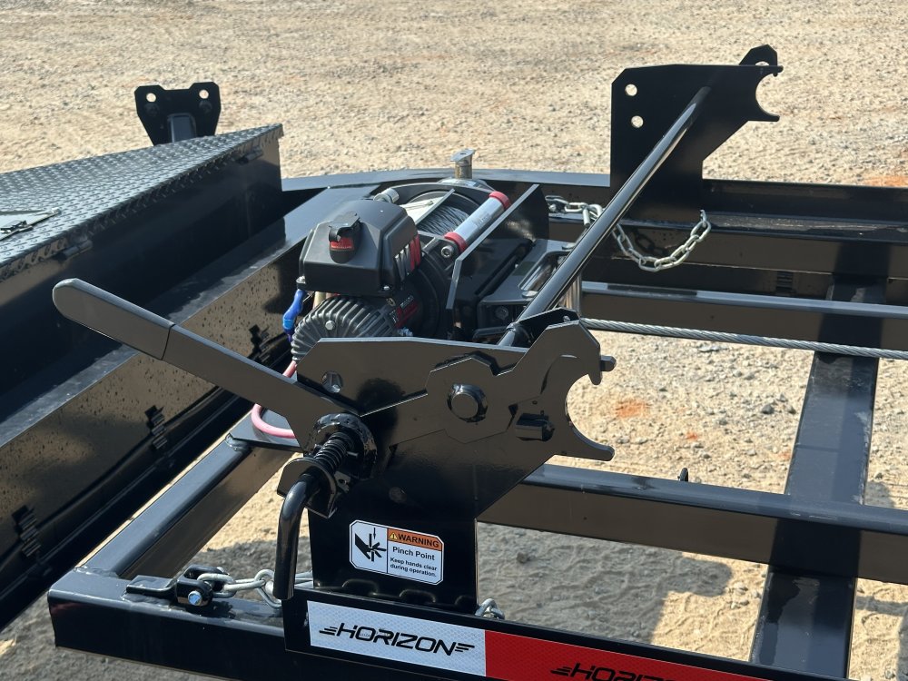 16' Horizon RDZ Bumper Pull Roll Off Base Trailer - (2) 7K Axles 11497
