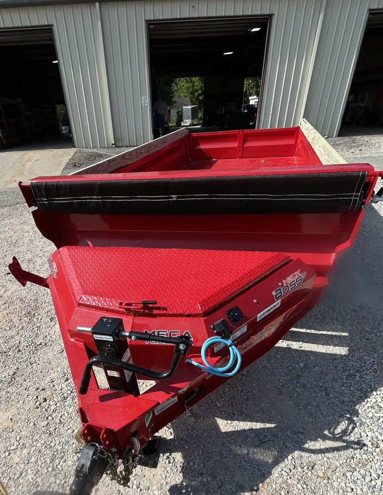 16' Horizon EZ7 Bumper Pull Dump Trailer 19" Sides - (2) 7K Axles 018772