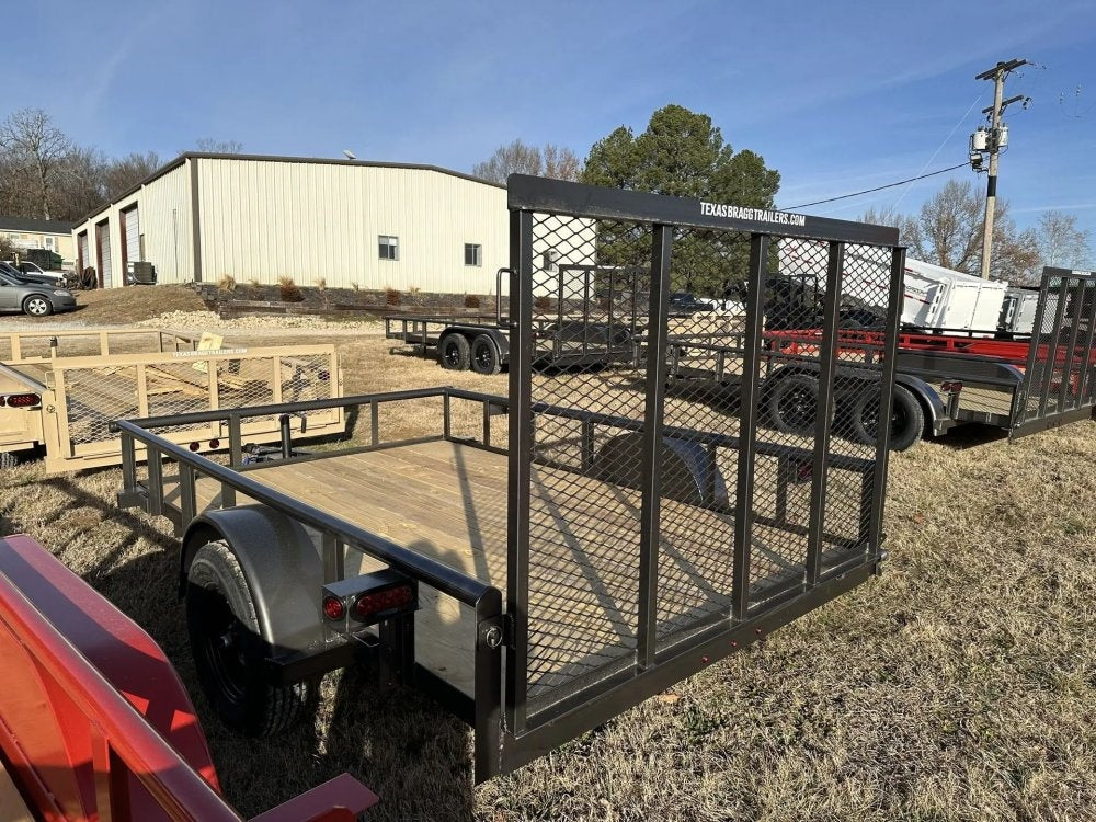 6 x 10 SA Pipe Top Utility Trailer Texas Bragg 3.5K 260723