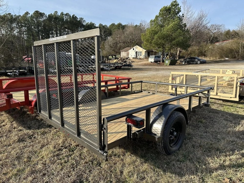 6 x 10 SA Pipe Top Utility Trailer Texas Bragg 3.5K 260723