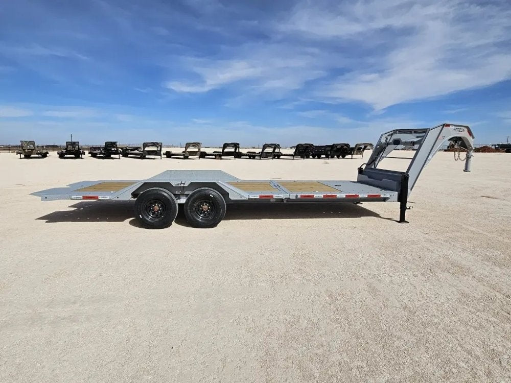 24' Horizon ETZ Gooseneck Equipment Tilt Trailer - (2) 8K Axles 15556