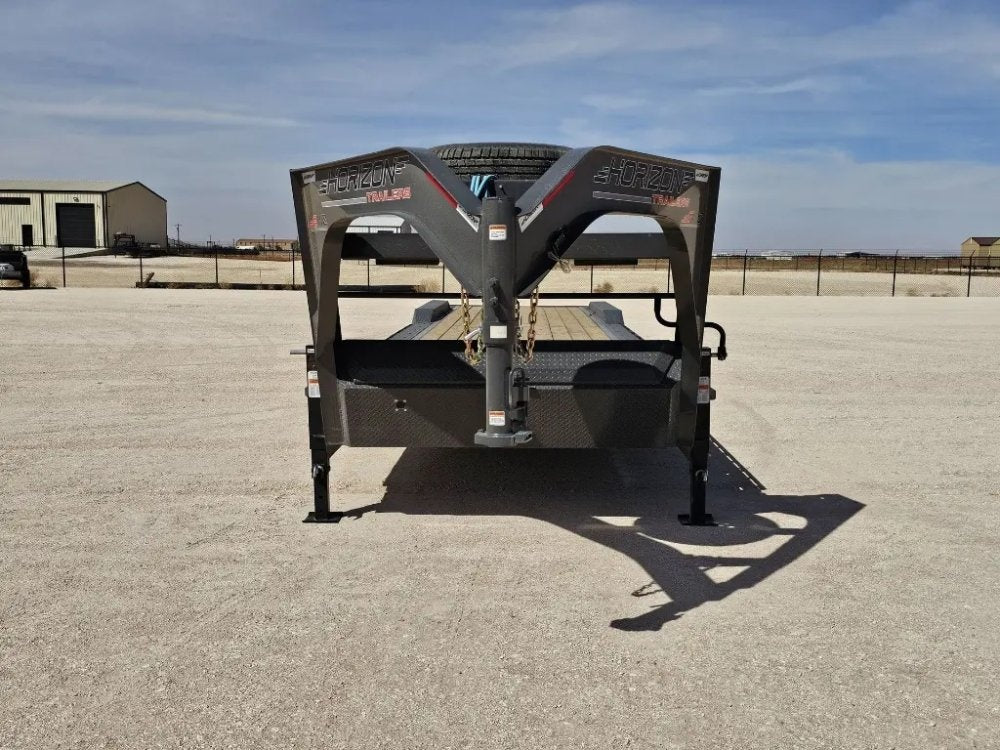 40' Horizon EWZ Gooseneck Equipment Trailer - (3) 7K Axles 15126