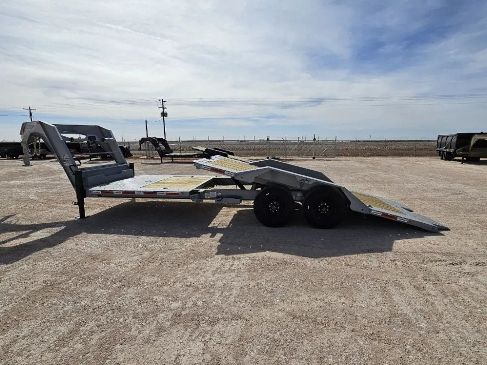 24' Horizon ETZ Gooseneck Equipment Tilt Trailer - (2) 8K Axles 15556