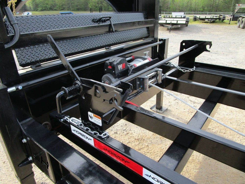 16' Horizon RDZ Gooseneck Roll Off Base Trailer - (2) 7K Axles 018880