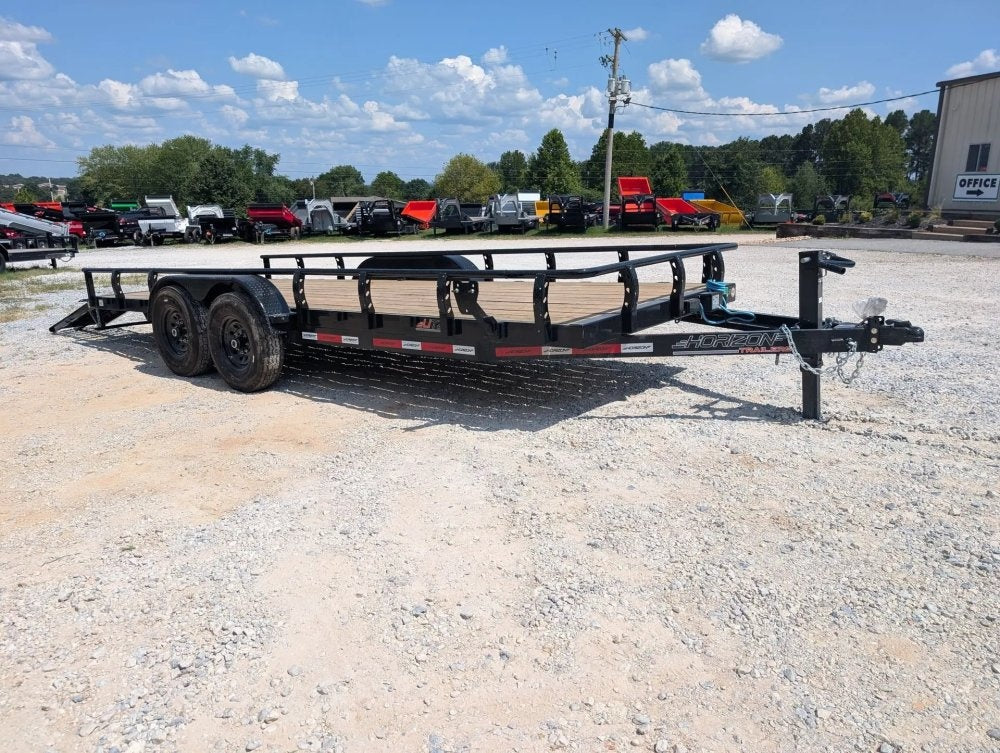 20' Horizon UTZ Bumper Pull Utility Trailer - (2) 3.5K Axles 11103