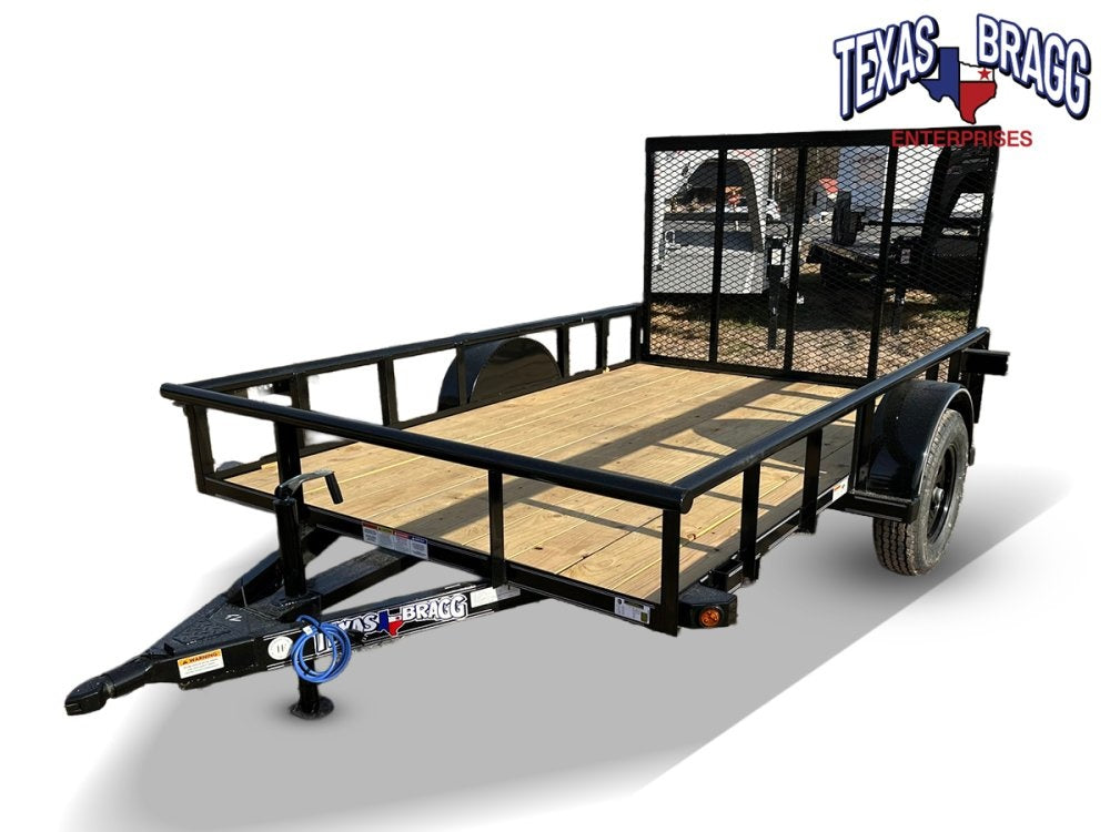6 x 10 SA Pipe Top Utility Trailer Texas Bragg 3.5K 260723