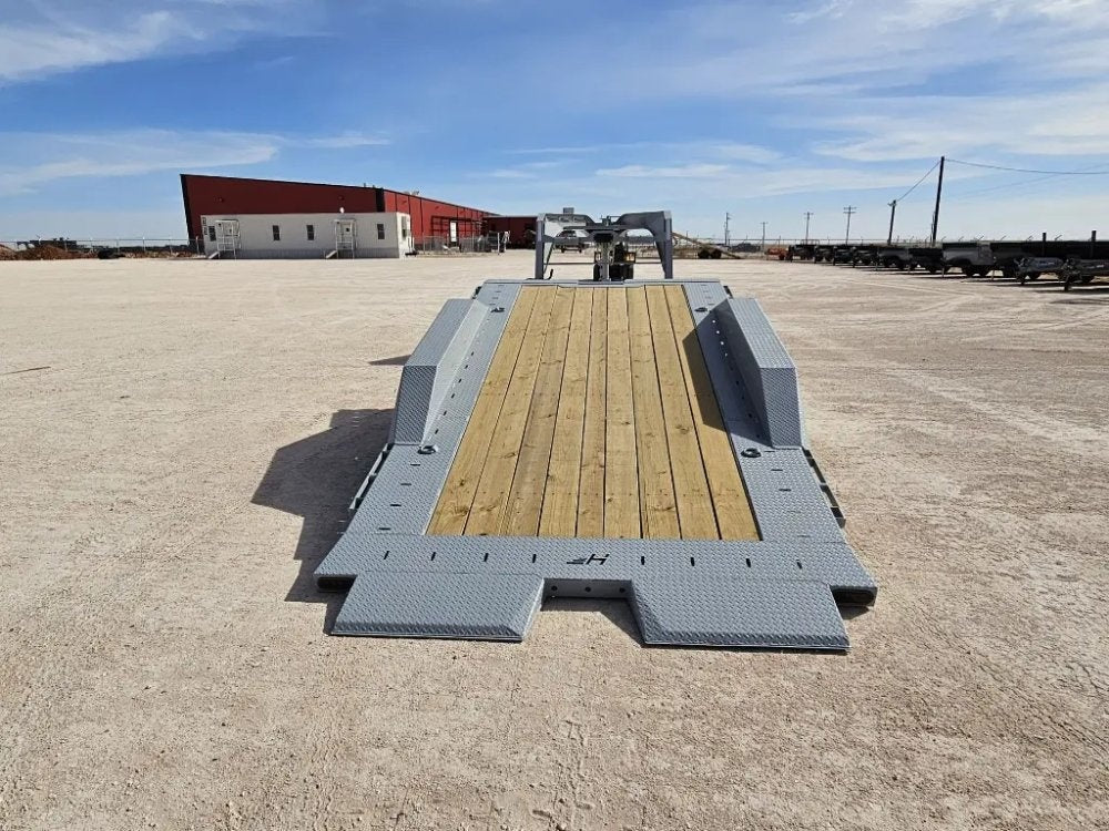 24' Horizon ETZ Gooseneck Equipment Tilt Trailer - (2) 8K Axles 15556
