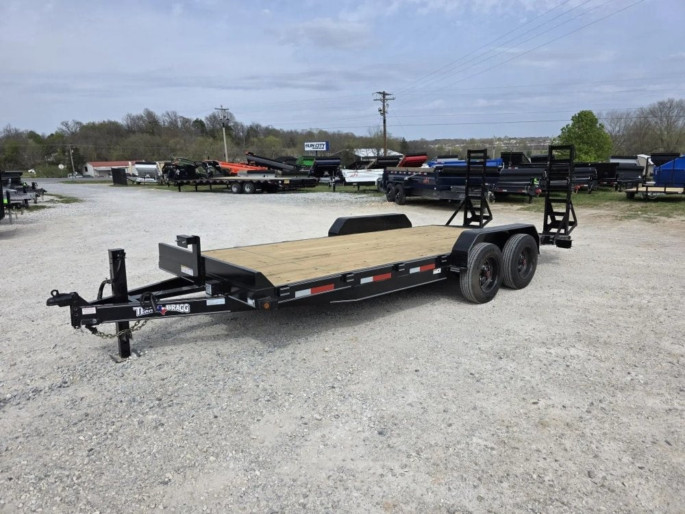 20' Equipment Trailer Texas Bragg Boss 3' Dove 16k GVWR 252333