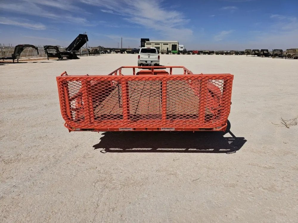 14' Horizon UTZ Bumper Pull Utility Trailer - (2) 3.5K Axles 15580