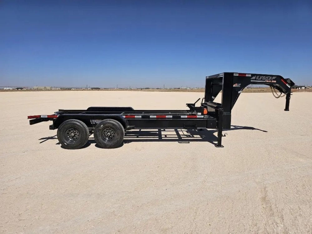 16' Horizon RDZ Gooseneck Roll Off Base Trailer - (2) 7K Axles 15348